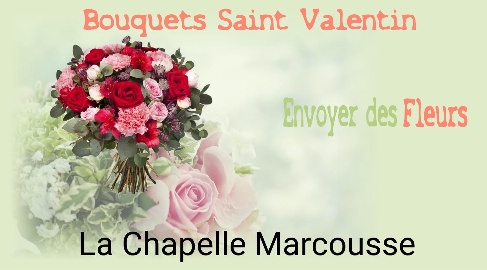 Roses de Saint-Valentin livrées à La Chapelle-Marcousse